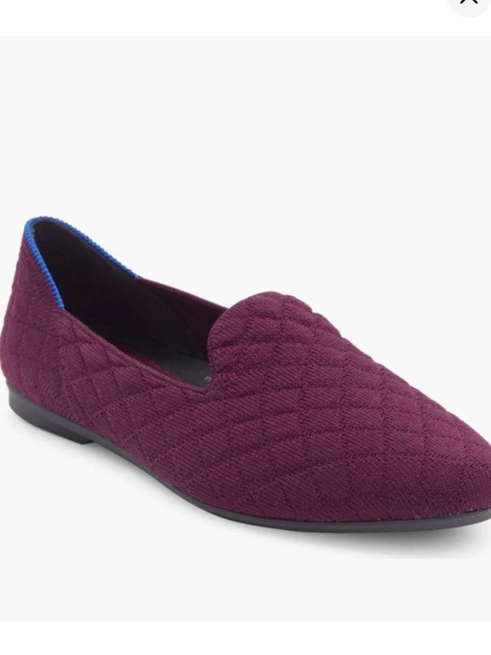 Rothy's Women's The Almond Loafer in Quilted Plum size 9.5 new in box! - Picture 2 of 6
